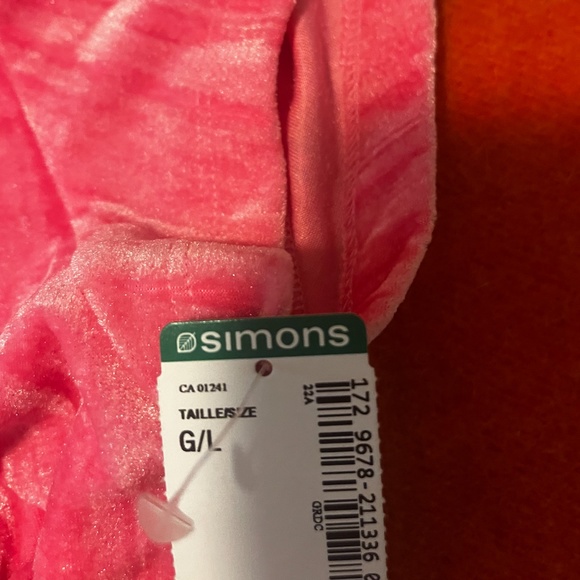 Pink velvet square neck short sleeve empire waist mini dress NWT - Picture 6 of 8